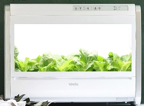 교원 웰스가 사용자 취향에 맞는 단기 렌탈사업(공유렌탈)의 첫 품목으로 내놓은 식물재배기 ‘웰스팜’.