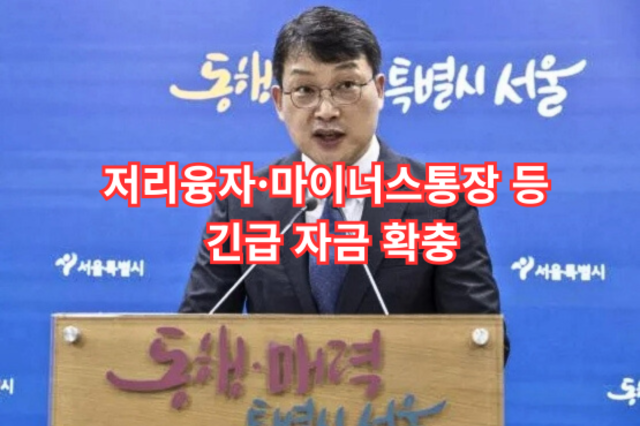 서울시 소상공인 지원 대책 힘보탬 프로젝트